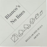 Blanco Sealtjes zonder vouwlijntjes klein (0,5gram) 100pak