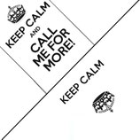 Keep calm seals groot 100st