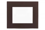 Interrupteur Va-et-Vient Design en Verre Brun Chocolat