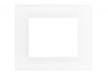 Interrupteur Va-et-Vient Design en Verre Blanc
