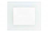 Simple Interrupteur Design en Verre Blanc Lait