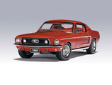 1968 Ford Mustang GT390 red  1:18