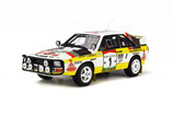 1984 Audi Sport Quattro Rally Cote d'ivoire #1, Blomqvist/Cederberg 1:18