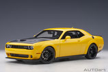 2018  Dodge Challenger SRT Hellcat Widebody yellow jacket 1:18