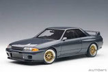 1990 Nissan Skyline GT-R (R32) Wangan midnight "Reina" gungrey metallic 1:18