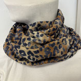 Schlauchschal Leoprint Camel