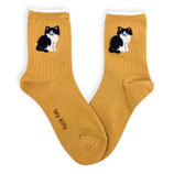 Socken My Kitty senfgelb