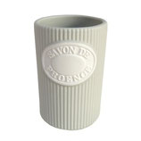 Zahnbürstenbecher aus Keramik von Clayre & Eef Serie Savon de Provence