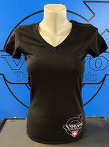 T-Shirt Damen, schwarz