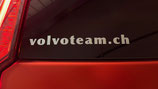 Aufkleber Internetadresse "volvoteam.ch"