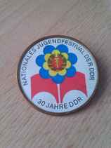 Anstecker - 30 Jahre DDR, 35 Jahre DDR oder Pfingsttreffen Cottbus 1981