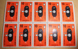 Briefmarkenbogen - Rationelle Energie Anwendung 1981 - DDR