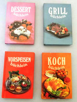 4er Set kleiner Kochbücher - Verlag für die Frau Leipzig