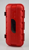 BEHÄLTER FÜR FEUERLÖSCHER 6KG 216X192WX533H STRIKE ROT DAKEN