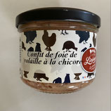 V328 - Confit de foie de volailles à la chicorée