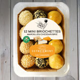 D16 - Assortiment de 12 mini briochettes
