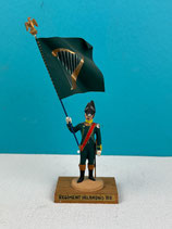 GUY RENAUD PORTE DRAPEAU REGIMENT IRLANDAIS 1811