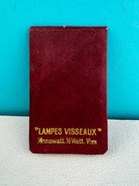 LAMPES VISSEAUX CARNET 4