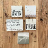 B-Ware Textplatten Set "KÜSTENFREUDE