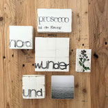 B-Ware Textplatten Set "NORDWUNDER"