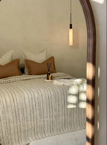 LAURENT RUST BEDCOVER