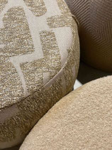 POUF OMAR LARGE INDOOR - FABRIC: PABLO LATTE