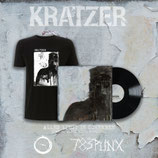 KRATZER - Alles Liegt In Scherben LP & Shirt BUNDLE