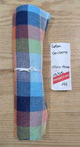 Coupon COUSETTE - coton à carreaux - multicolore