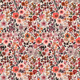 Jersey Fleurs - Ecru