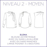 Blouse asymétrique ELENA