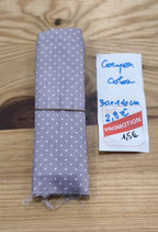 Coupon - Coton - Pois - 30 x 110 cm