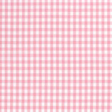 Coton - vichy Rose pâle - petits carreaux