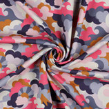 Softshell nuages - Rose/bleu