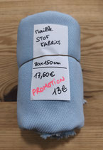 Coupon STOF FABRICS - Maille - Bleu ciel - 80 x 150 cm