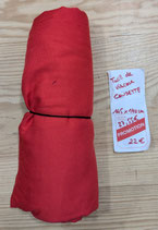 Coupon COUSETTE twill de viscose Pavot