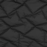 Matelassé noir géométrique