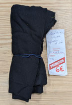 Coupon EGLANTINE ET ZOE - crêpe de viscose réglisse