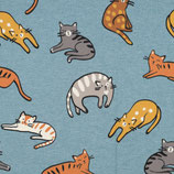 Jersey Chats - Bleu ciel