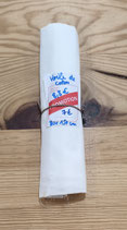 Coupon - Voile de coton - blanc - 80 x 150 cm