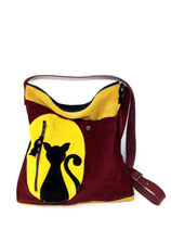 BORSA MAD BAG CON GATTO   B/201