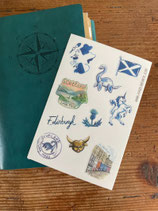 Stickers voyage Ecosse A6
