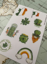 Stickers Voyage Irlande A6