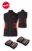 Set Heat Vest 1.0 Women + Lithium Akku rcb 1800 von Lenz