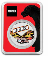 Niue - Godzilla Monsters Mothra 2023 coloriert