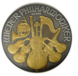 Philharmoniker 2023 antik Finish gilded