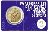 Frankreich 2€ 2022 - Olympia 2024 CC lila