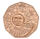 5 Euro Kupfermünze - Schaltjahr 365 + 1 2023