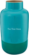 Pip Studio Metall-Vase, glänzend, -Two Tone Green-