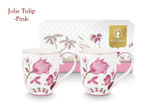 Pip Studio Tassen-Set XL 'Jolie Tulip' -Pink-