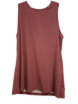 Pip Studio Homewear, Sleeveless Sport Top 'Tanje' -Flower Red-
